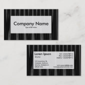 Centre Label v3 - Drapery 08 Visitenkarte (Vorne/Hinten)