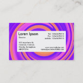 Centre Label v4 - Abstrakt Swirl 250816 - 01c Visitenkarte (Rückseite)