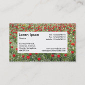 Centre Label v4 - Bett der Tulipen Visitenkarte (Rückseite)