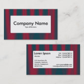 Centre Label v4 - Drapery 02 Visitenkarte (Vorne/Hinten)