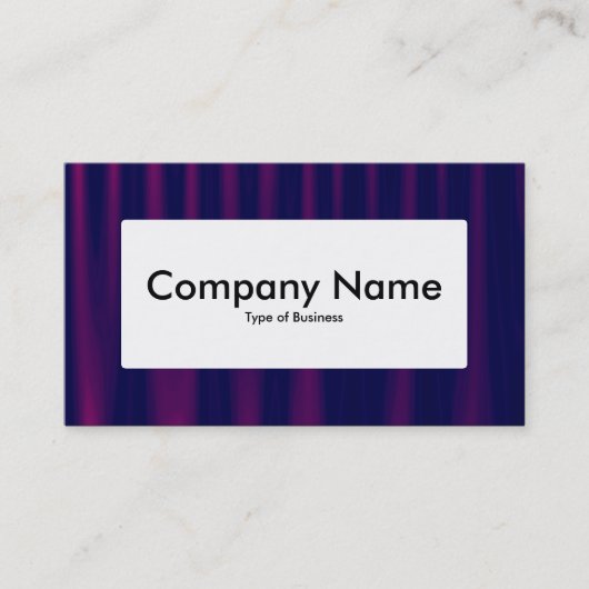 Centre Label v4 - Drapery 04 Visitenkarte (Vorderseite)