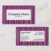 Centre Label v4 - Drapery 06 Visitenkarte (Vorne/Hinten)