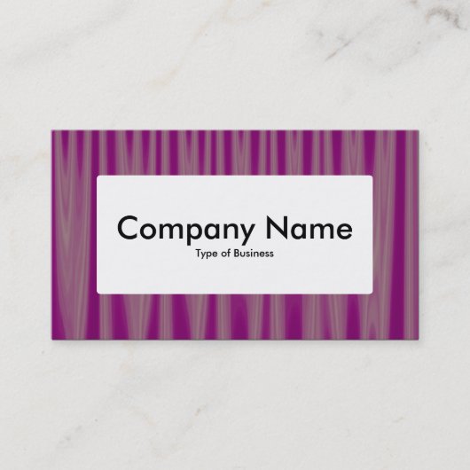 Centre Label v4 - Drapery 06 Visitenkarte (Vorderseite)