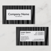 Centre Label v4 - Drapery 07 Visitenkarte (Vorne/Hinten)