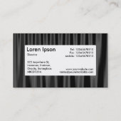 Centre Label v4 - Drapery 07 Visitenkarte (Rückseite)