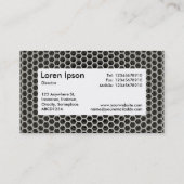 Centre Label v4 - Honeycomb Warm Visitenkarte (Rückseite)
