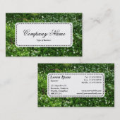 Centre Label v5 - Blume für Waldland Visitenkarte (Vorne/Hinten)