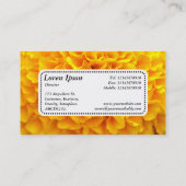 Centre Label v5 - Chrysanthemum Visitenkarte (Rückseite)