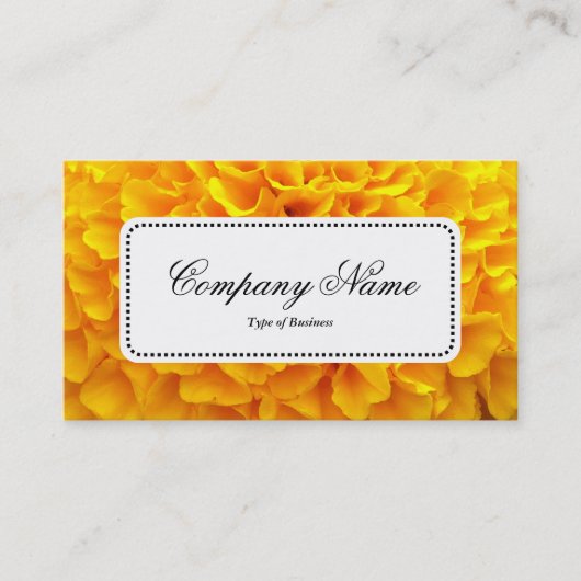 Centre Label v5 - Chrysanthemum Visitenkarte (Vorderseite)