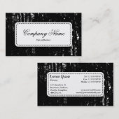 Centre Label v5 - Dark Woods HC Visitenkarte (Vorne/Hinten)