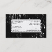 Centre Label v5 - Dark Woods HC Visitenkarte (Rückseite)