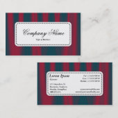 Centre Label v5 - Drapery 02 Visitenkarte (Vorne/Hinten)