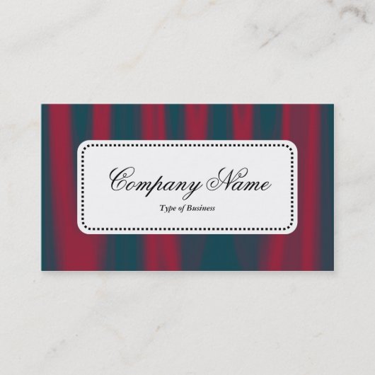 Centre Label v5 - Drapery 02 Visitenkarte (Vorderseite)