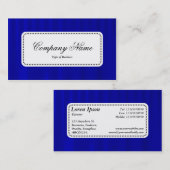 Centre Label v5 - Drapery 05 Visitenkarte (Vorne/Hinten)