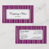 Centre Label v5 - Drapery 06 Visitenkarte (Vorne/Hinten)