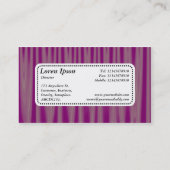 Centre Label v5 - Drapery 06 Visitenkarte (Rückseite)