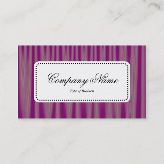 Centre Label v5 - Drapery 06 Visitenkarte (Vorderseite)