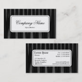 Centre Label v5 - Drapery 08 Visitenkarte (Vorne/Hinten)