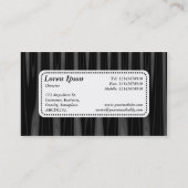 Centre Label v5 - Drapery 08 Visitenkarte (Rückseite)