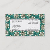 Centre Label v5 - Muster 140617 - Farben 01 Visitenkarte (Rückseite)