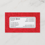 Centre Label v5 - Teppich 01 Visitenkarte (Rückseite)