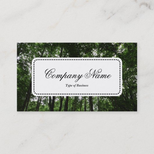 Centre Label v5 - Waldkanopie 02 Visitenkarte (Vorderseite)