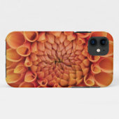 Centre Orange Dahlia Blume Case-Mate iPhone Hülle (Rückseite (Horizontal))