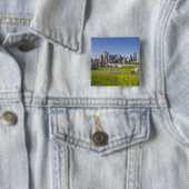 Centre St Bridge and Downtown Calgary, Alberta, 2 Button (Beispiel)