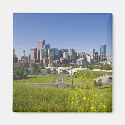 Centre St Bridge and Downtown Calgary, Alberta, 2 Magnet (Vorne)