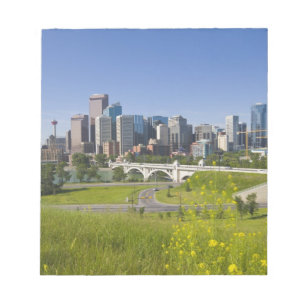 Centre St Bridge and Downtown Calgary, Alberta, 2 Notizblock