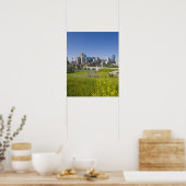 Centre St Bridge and Downtown Calgary, Alberta, 2 Poster (Küche)