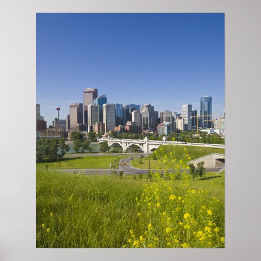 Centre St Bridge and Downtown Calgary, Alberta, 2 Poster (Vorne)