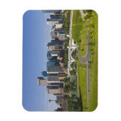 Centre St Bridge and Downtown Calgary, Alberta, Magnet (Vertikal)