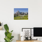 Centre St Bridge and Downtown Calgary, Alberta, Poster (Heimbüro)