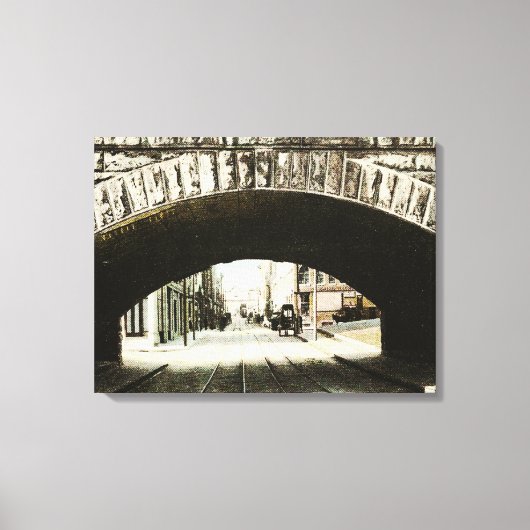 Centre Street (Brockton) Leinwanddruck (Vorderseite)