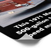 Centredale Motor-1 North Provisioning FD Print Poster (Ecke)