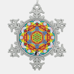 Centris Kaleidoscope Snowflake Ornament