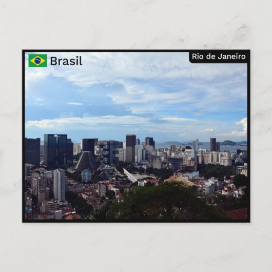 Centro, Rio de Janeiro - Brasilien Postkarte (Vorderseite)