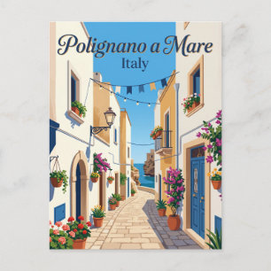 Centro Storico Gasse, Polignano a Mare Italien Postkarte
