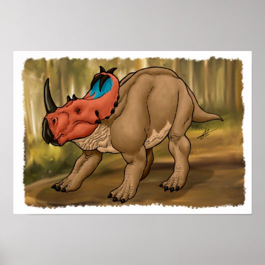 Centrosaurus Poster (Vorne)