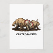 Centrosaurus Postkarte (Vorderseite)