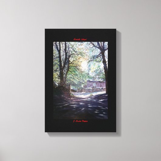 Centulle (Lugo) Leinwanddruck (Vorderseite)