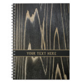 Centuries-Old Wood Grain - Personalizable Notizblock (Vorderseite)
