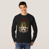 Centurion Bichon Frise Ancient Rome Roman Empire D T-Shirt (Vorne ganz)