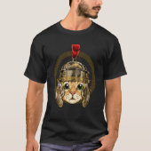 Centurion Cat Kitty of Ancient Rome Roman Animal C T-Shirt (Vorderseite)