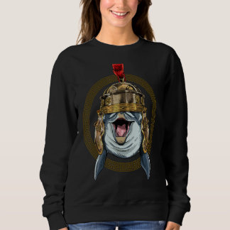 Centurion Dolphin Ancient Rome Römisches Reich Mar Sweatshirt