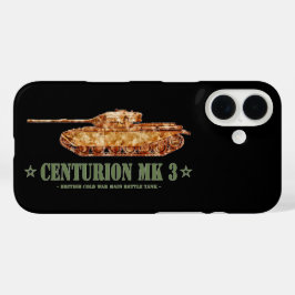 Centurion MK 3 Tank British MBT Kalter Krieg iPhone 16 Hülle