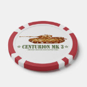 Centurion MK 3 Tank British MBT Kalter Krieg Pokerchips (Einzeln)