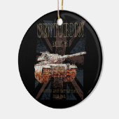 Centurion MK 5 MBT British Main Battle Tank Keramik Ornament (Links)