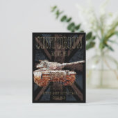 Centurion MK 5 MBT British Main Battle Tank Postkarte (Stehend Vorderseite)